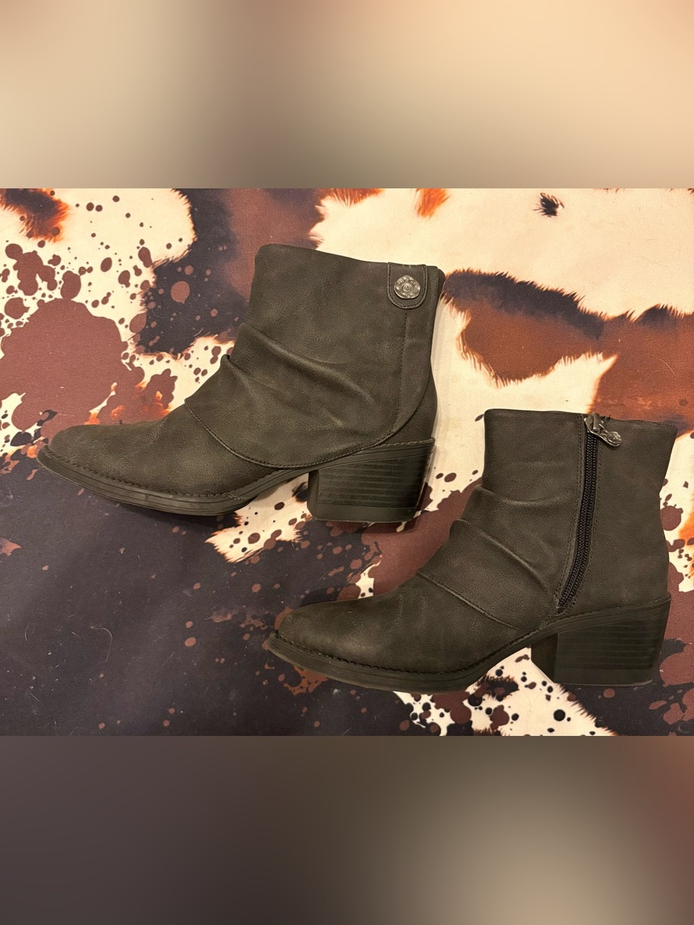 Blowfish Ankle Booties with Mid Heel